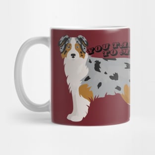 Australian Shepherd Blue Merle "You Talkin' To Me?" Mug